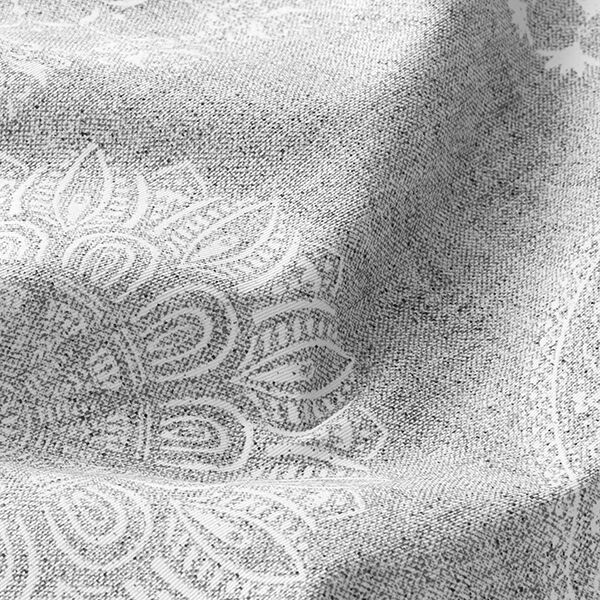 Decor Fabric Canvas Mandala Circles – grey,  image number 2