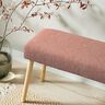 Upholstery Fabric Honeycomb texture – dusky pink,  thumbnail number 6