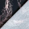 Cotton Jersey gold nibs | Glitzerpüppi – blue-black/dark dusky pink,  thumbnail number 4