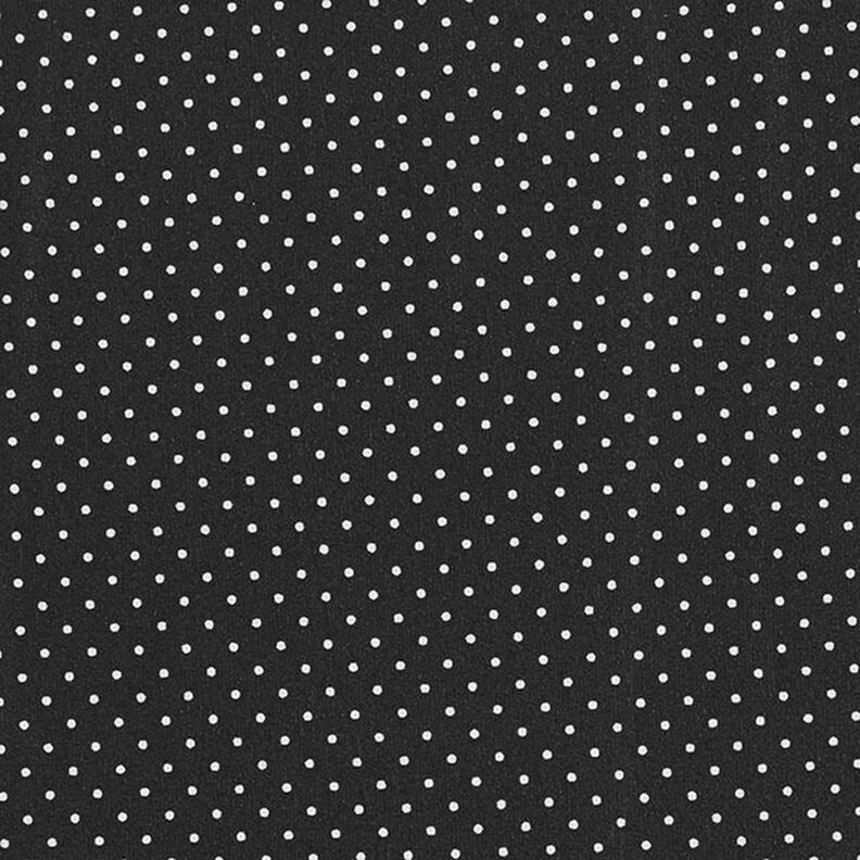 Coated Cotton Little Dots – black,  image number 1