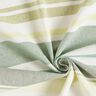 Decor Fabric Half Panama Colourful Stripe Mix Recycled – green,  thumbnail number 3
