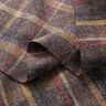 Plaid Pure New Wool Blend – dark taupe,  thumbnail number 4