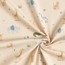 Cotton Jersey happy jungle animals – cashew,  thumbnail number 3