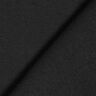 Plain Medium Cotton Jersey &ndash; black | Remnant 50cm,  thumbnail number 3