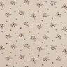 GOTS Cotton Jersey scattered flowers | Poppy Fabrics – almond,  thumbnail number 1