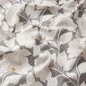 Decor Fabric Half Panama large flowers 280 cm – grey,  thumbnail number 2