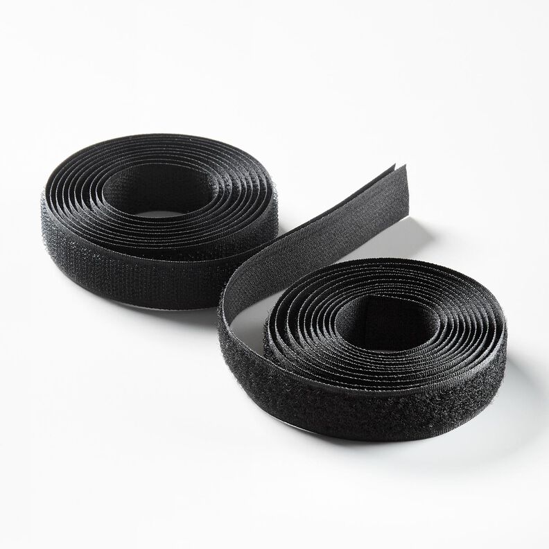 Velcro tape set [2 x 2m | 20 mm] – black,  image number 2