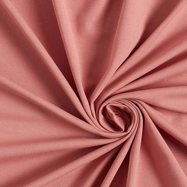 GOTS Cotton Jersey | Tula – dusky pink,  image number 1