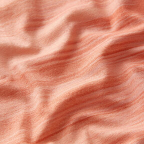 Viscose Jersey Colour gradient vertical stripes – dark red/apricot, 
