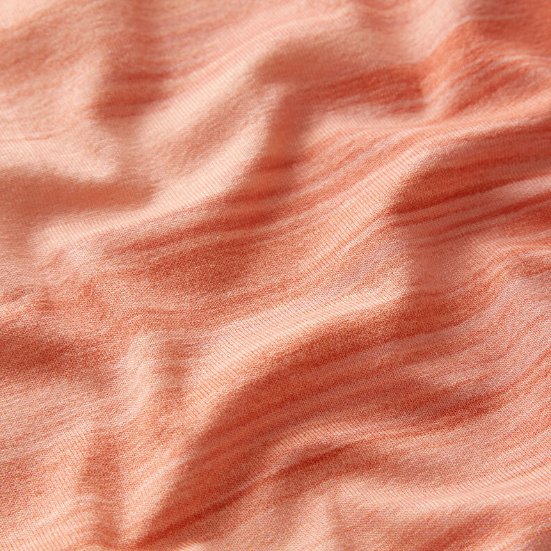 Viscose Jersey Colour gradient vertical stripes – dark red/apricot,  image number 3