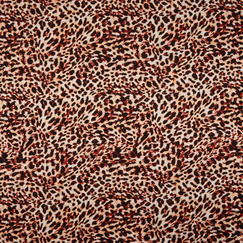 Viscose Jersey small leopard print – terracotta/apricot,  image number 1