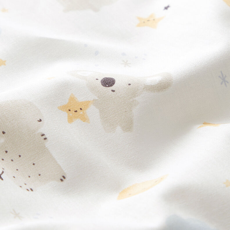 Cotton Poplin The gift of a star – offwhite,  image number 2