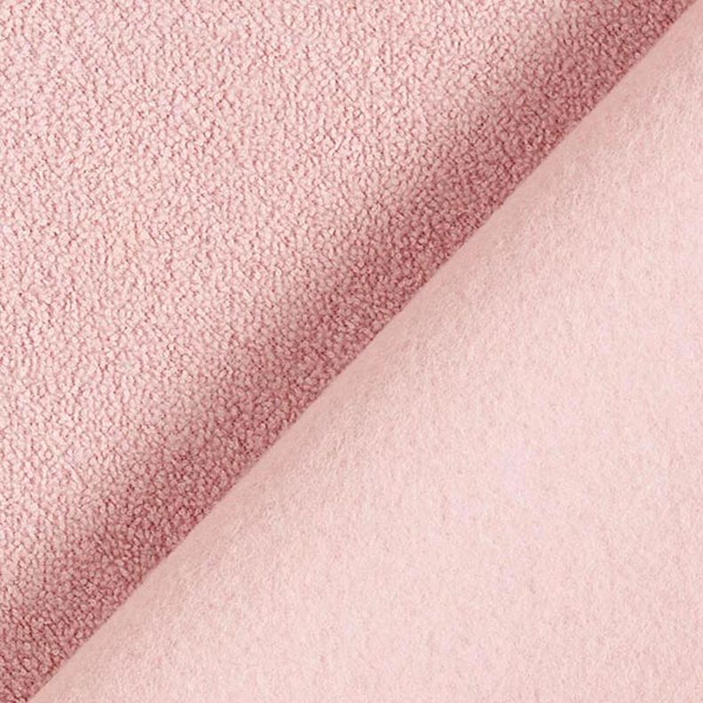 Cotton Sweatshirt Fabric Terry Fleece – pink,  image number 3