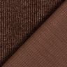 Glitter chenille – dark brown/metallic silver,  thumbnail number 4