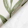 Decor Fabric Half Panama minimalist leaves – pine/natural,  thumbnail number 4