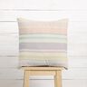 Decor Fabric Half Panama Colourful Stripe Mix Recycled – pastel mauve,  thumbnail number 5