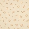 GOTS Ribbed Jersey Ditsy Flowers | Poppy Fabrics &ndash; cream/fawn,  thumbnail number 1