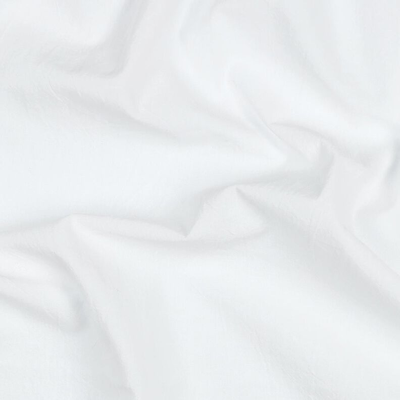 Cotton crinkle pre-washed – white,  image number 2