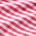 Balloon silk Vichy check – pink/white, 