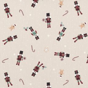 Cotton Poplin small nutcrackers – light taupe, 