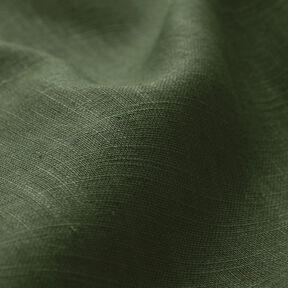 Linen fabric Ramie mix medium – fir green, 