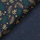 Cotton Poplin Branches and Berries – midnight blue/gold,  thumbnail number 4