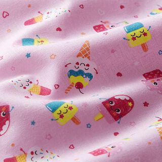 Cotton Cretonne ice cream – pink, 