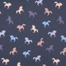 Cotton Jersey Unicorns – navy blue,  thumbnail number 1
