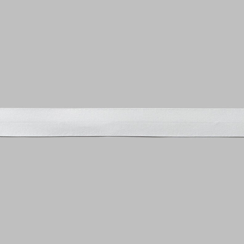 Bias binding Satin [20 mm] – light grey,  image number 1