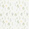 Cotton Jersey watercolour branches Digital Print – ivory/vanilla yellow,  thumbnail number 1
