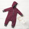 Fulled woollen loden Mottled – burgundy,  thumbnail number 8