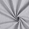 Cotton Poplin Stripes – grey/white,  thumbnail number 3