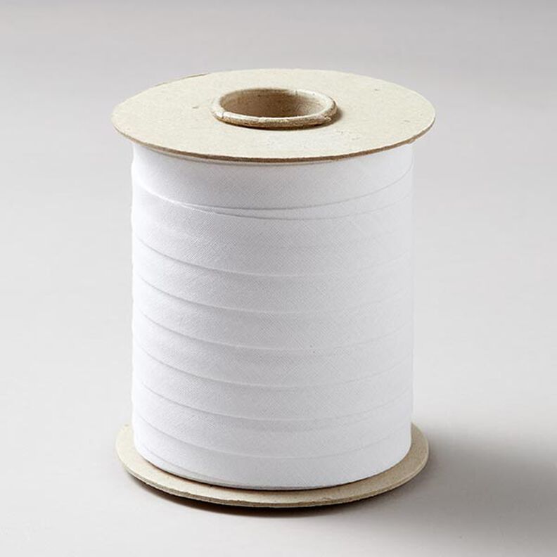 Cotton Bias Tape 70m – white,  image number 3