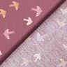 GOTS Cotton Poplin little birds | by Poppy – grape,  thumbnail number 4