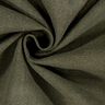 Linen fabric ramie mix stonewashed, heavy quality – dark pine,  thumbnail number 2
