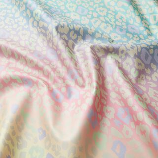 Raincoat Fabric Leopard Print – eucalyptus, 