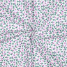 GOTS Cotton Poplin Ditsy Flowers | Poppy Fabrics – white/pink,  thumbnail number 3