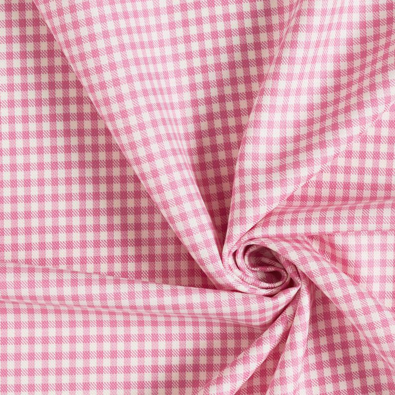 Vichy check wool blend – ivory/pink,  image number 3