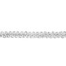 Lurex Trim [10mm] - silver,  thumbnail number 1