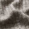 melange cable pattern knitted fabric – grey,  thumbnail number 2