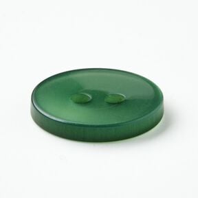 2-hole button shiny [Ø 15 mm] – fir green, 
