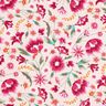 Decor Fabric Cotton Twill spring flowers – rosé/raspberry,  thumbnail number 1
