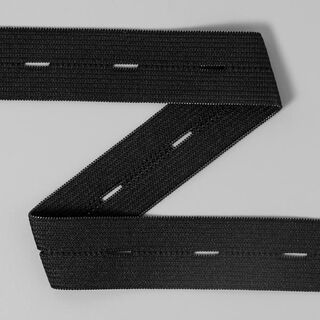 Buttonhole elastic 580 – black | YKK, 