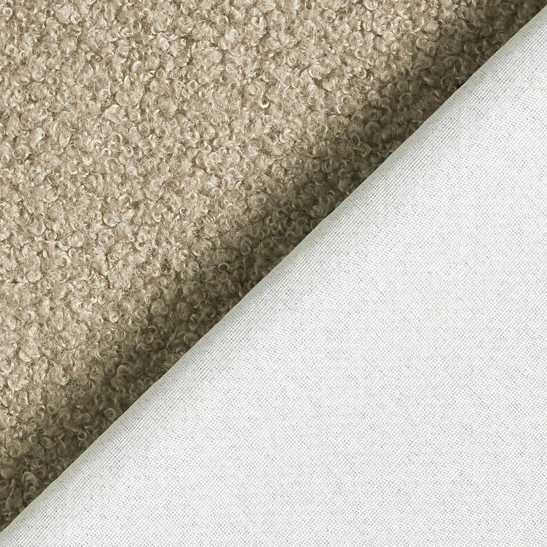 Upholstery Fabric Teddy soft – light grey,  image number 3