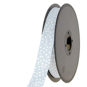 Bias binding scattered dots [20 mm] – baby blue, 