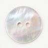 Agoya mother-of-pearl button [Ø 18 mm] – ivory,  thumbnail number 1