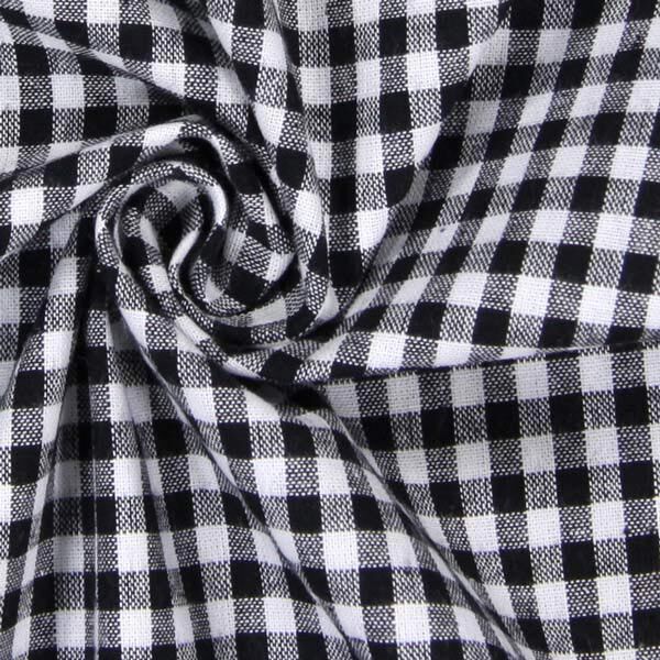 Cotton Vichy - 0,5 cm – black,  image number 2