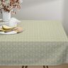 Cotton Cretonne Mini leaves – light khaki/white,  thumbnail number 8