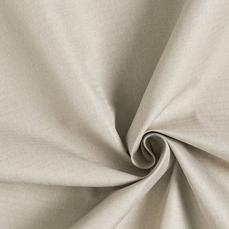 Blackout Fabric Blackout fine herringbone – almond,  image number 1
