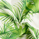 Outdoor Fabric Canvas Tropical Leaves – light green,  thumbnail number 3